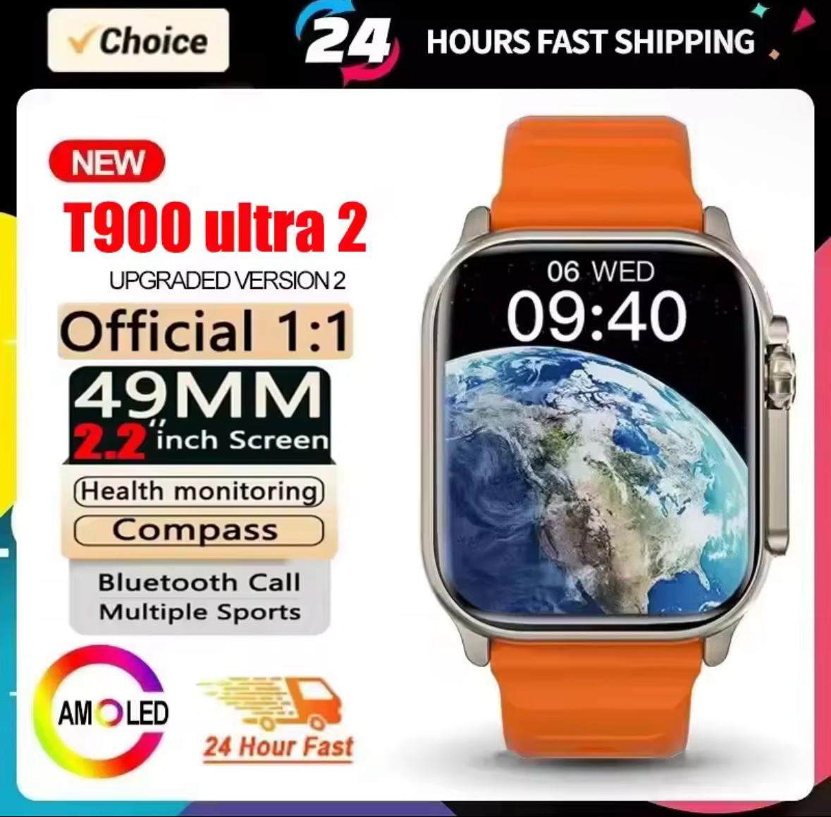 2025 T900 Ultra 2 Smart Watch Men