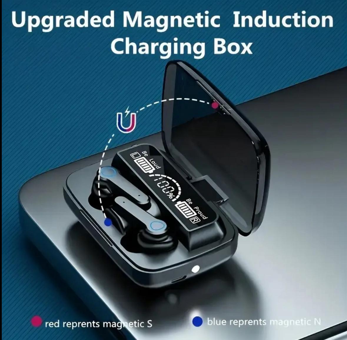 Wireless Earbuds with LED Display