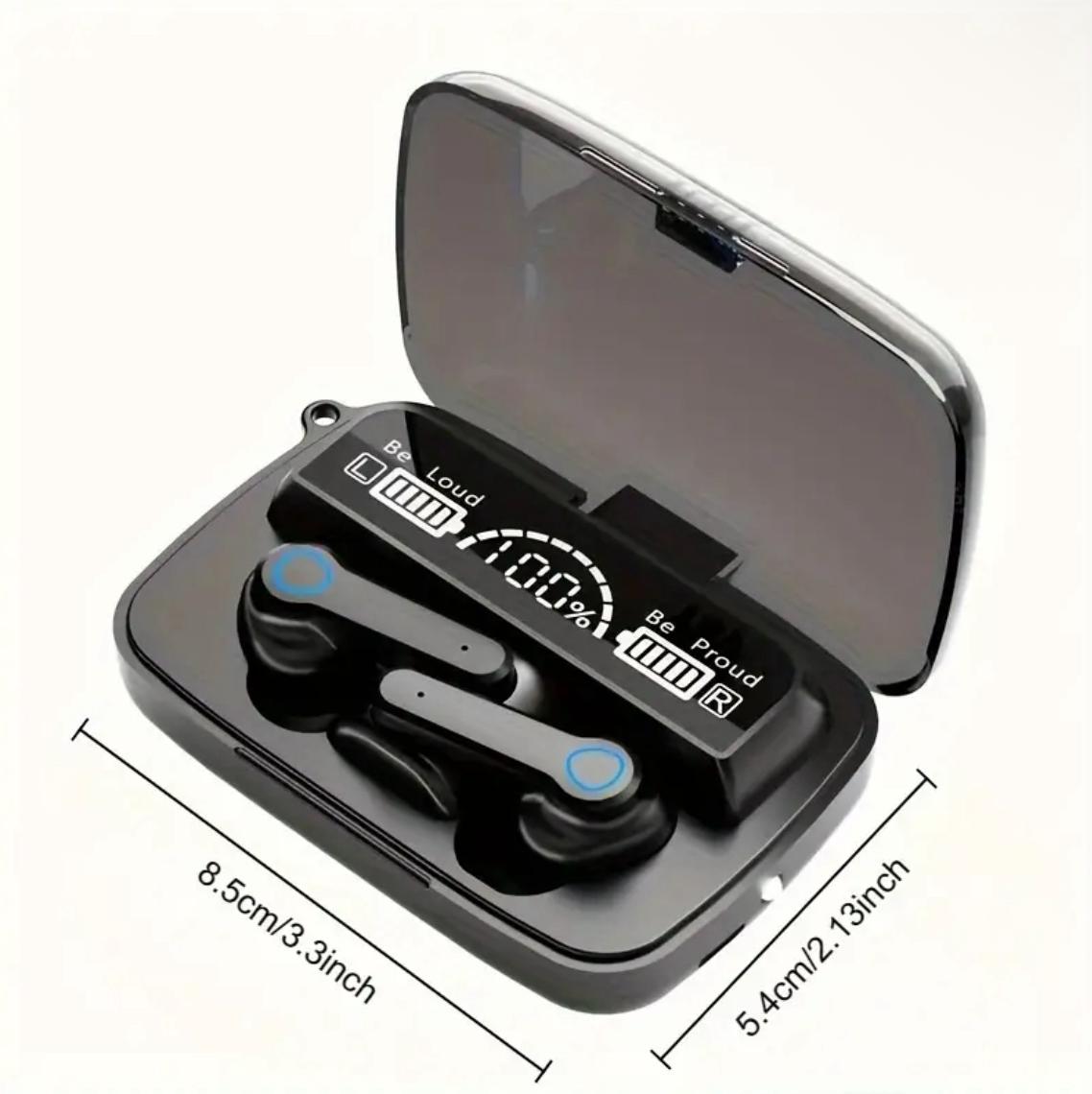Wireless Earbuds with LED Display