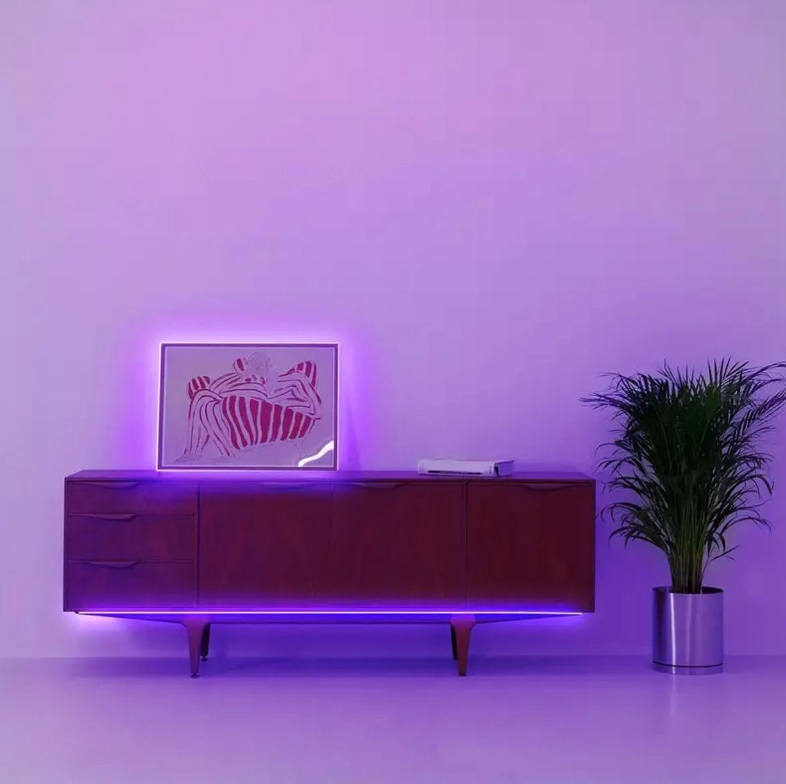 LED Light Bar in Blue &amp; Purple