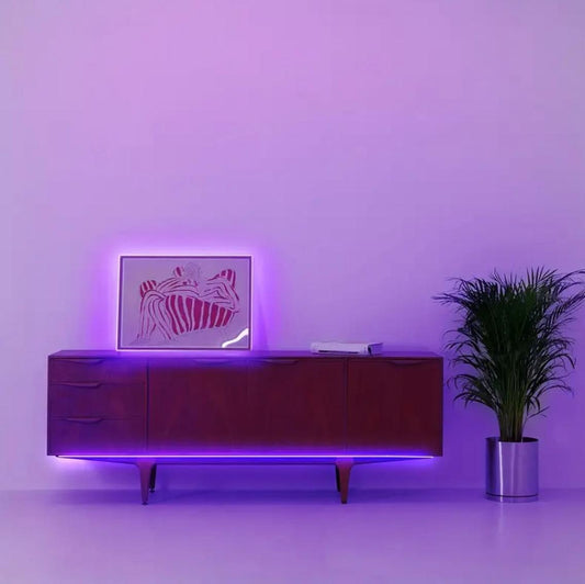 LED Light Bar in Blue &amp; Purple