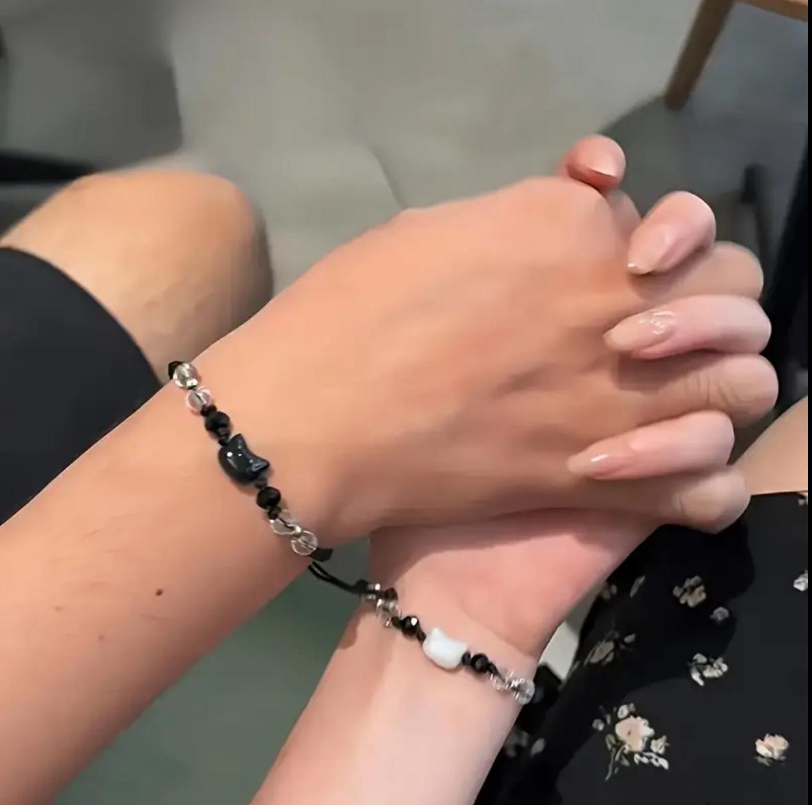 Cat Style Pendant Bracelet